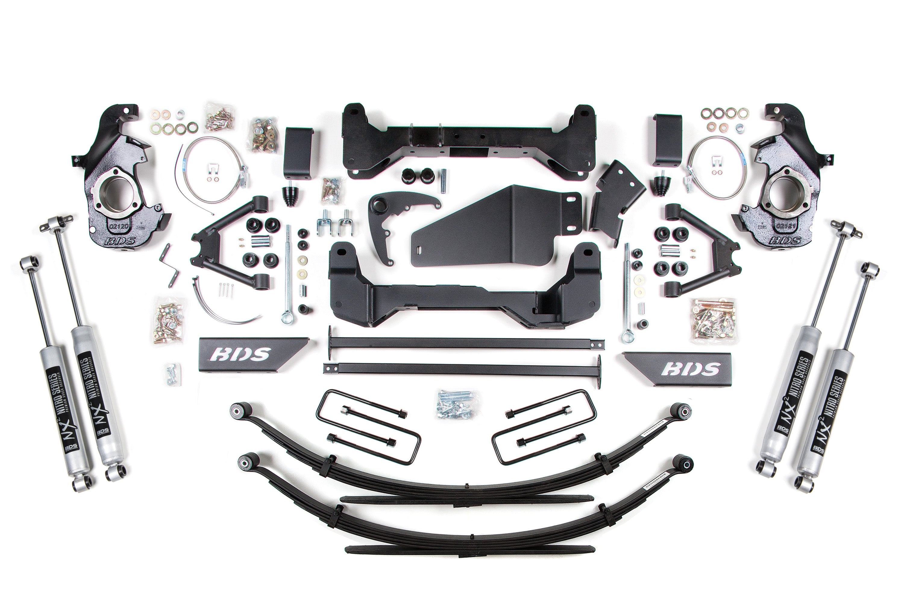 BDS 6 Inch Lift Kit for 1988-1998 Chevy/GMC 1500/2500 6 Lug 4WD