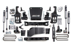 BDS 6.5 Inch Lift Kit fir 2011-2019 Chevy Silverado or GMC Sierra 2500HD/3500 2/4WD