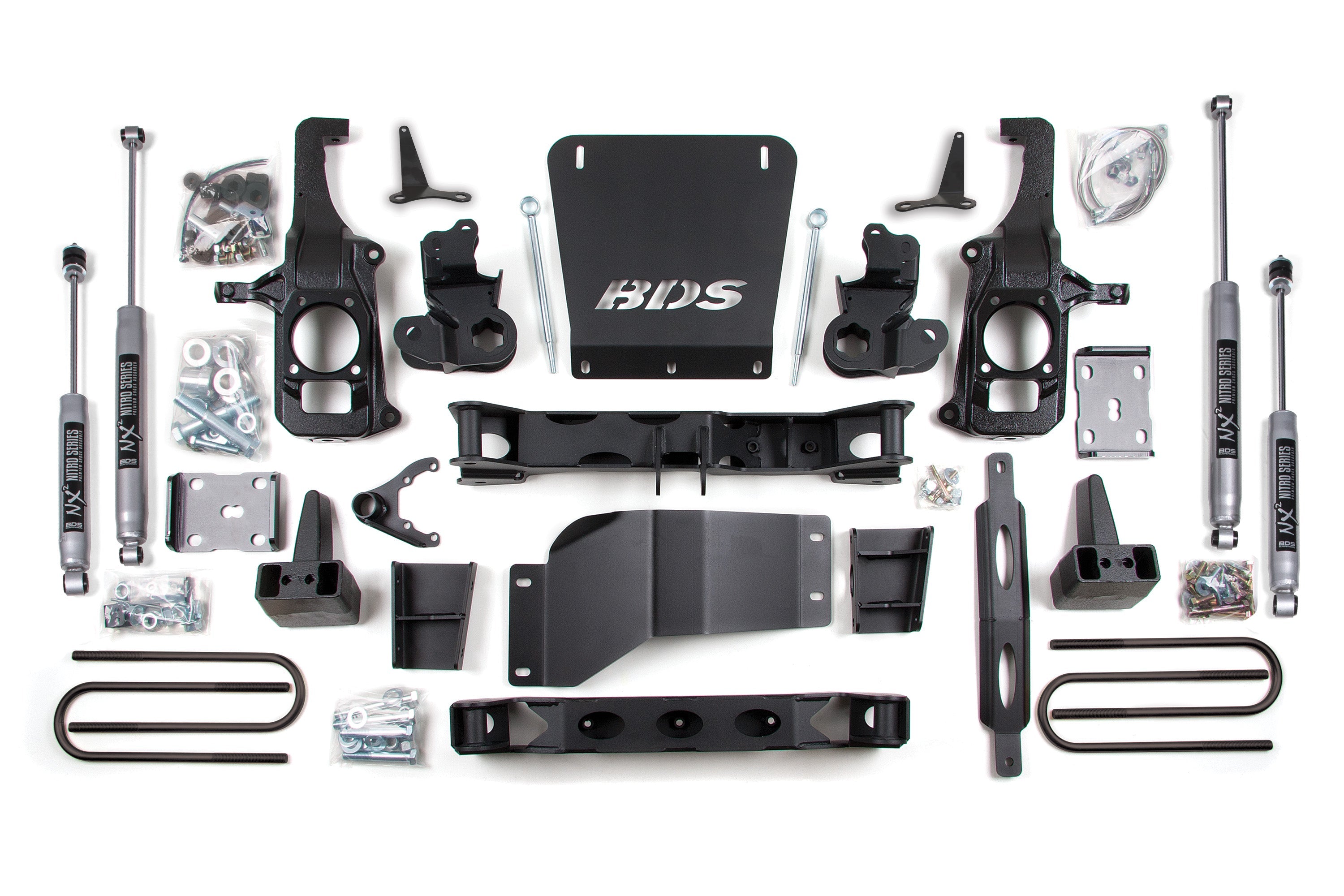BDS 6.5 Inch Lift Kit fir 2011-2019 Chevy Silverado or GMC Sierra 2500HD/3500 2/4WD