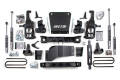 BDS 6.5 Inch Lift Kit fir 2011-2019 Chevy Silverado or GMC Sierra 2500HD/3500 2/4WD