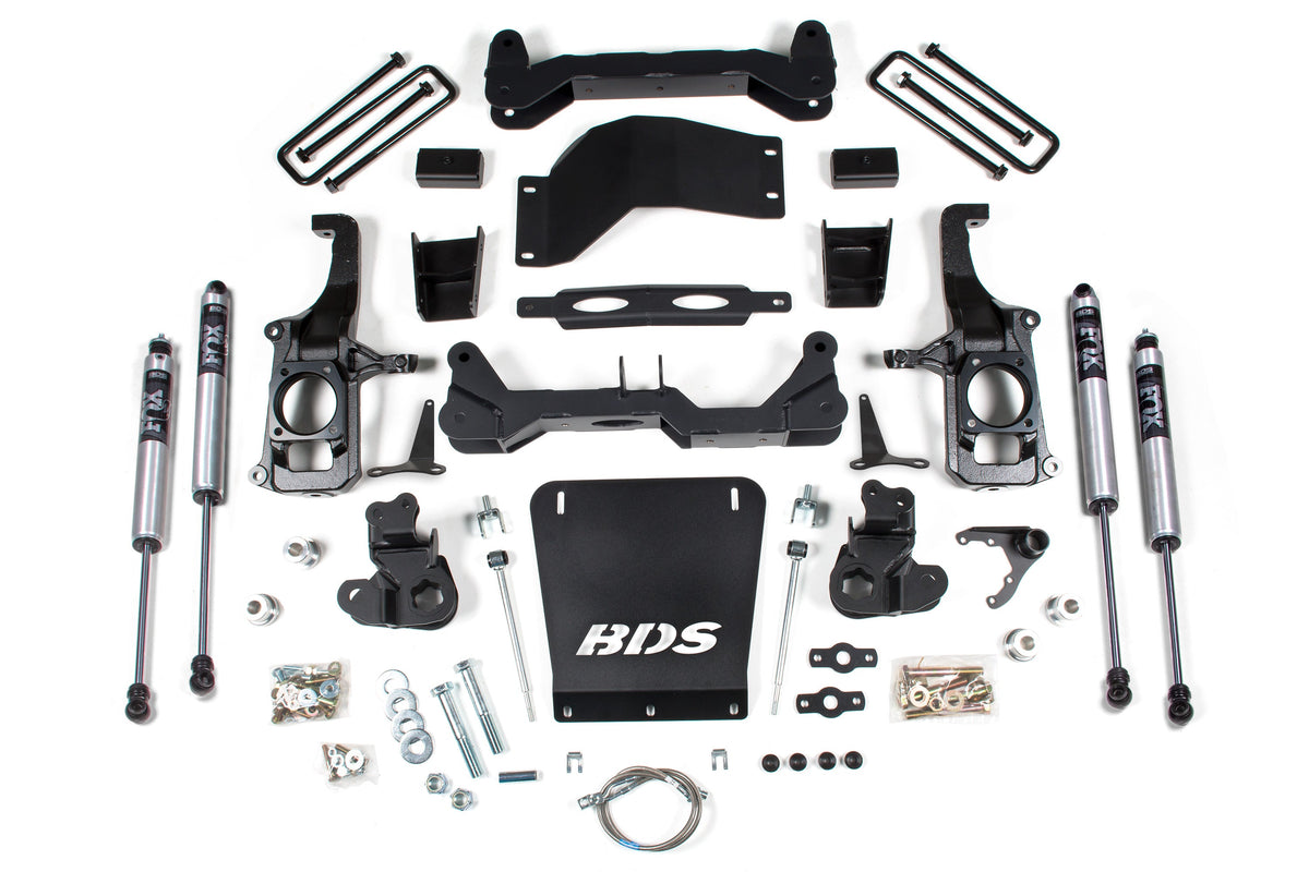BDS 6.5 Inch Lift Kit fir 2011-2019 Chevy Silverado or GMC Sierra 2500HD/3500 2/4WD