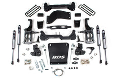 BDS 6.5 Inch Lift Kit fir 2011-2019 Chevy Silverado or GMC Sierra 2500HD/3500 2/4WD
