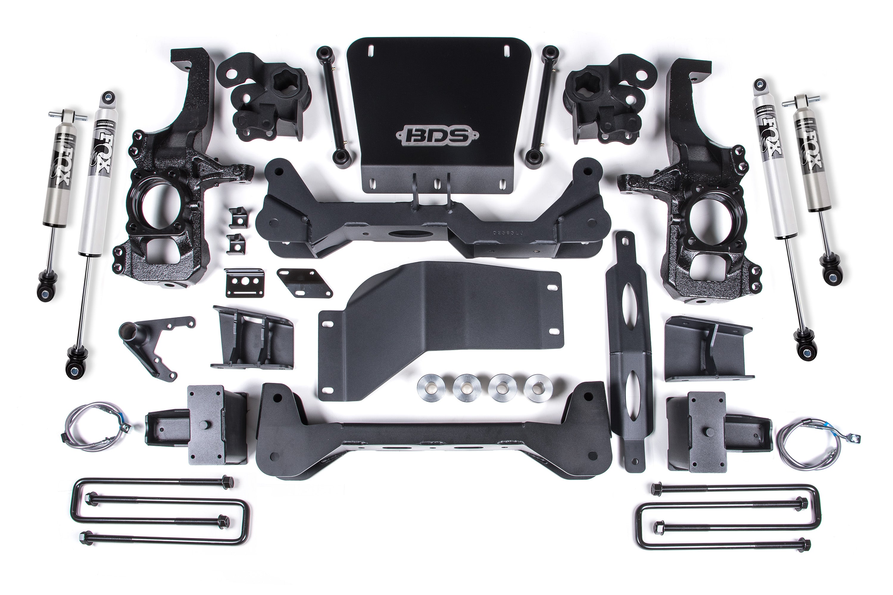6.5 Inch Lift Kit | FOX 2.5 HTO Performance Series | Chevy Silverado or GMC Sierra 2500HD/3500HD (20-26) 4WD - With Factory Overload