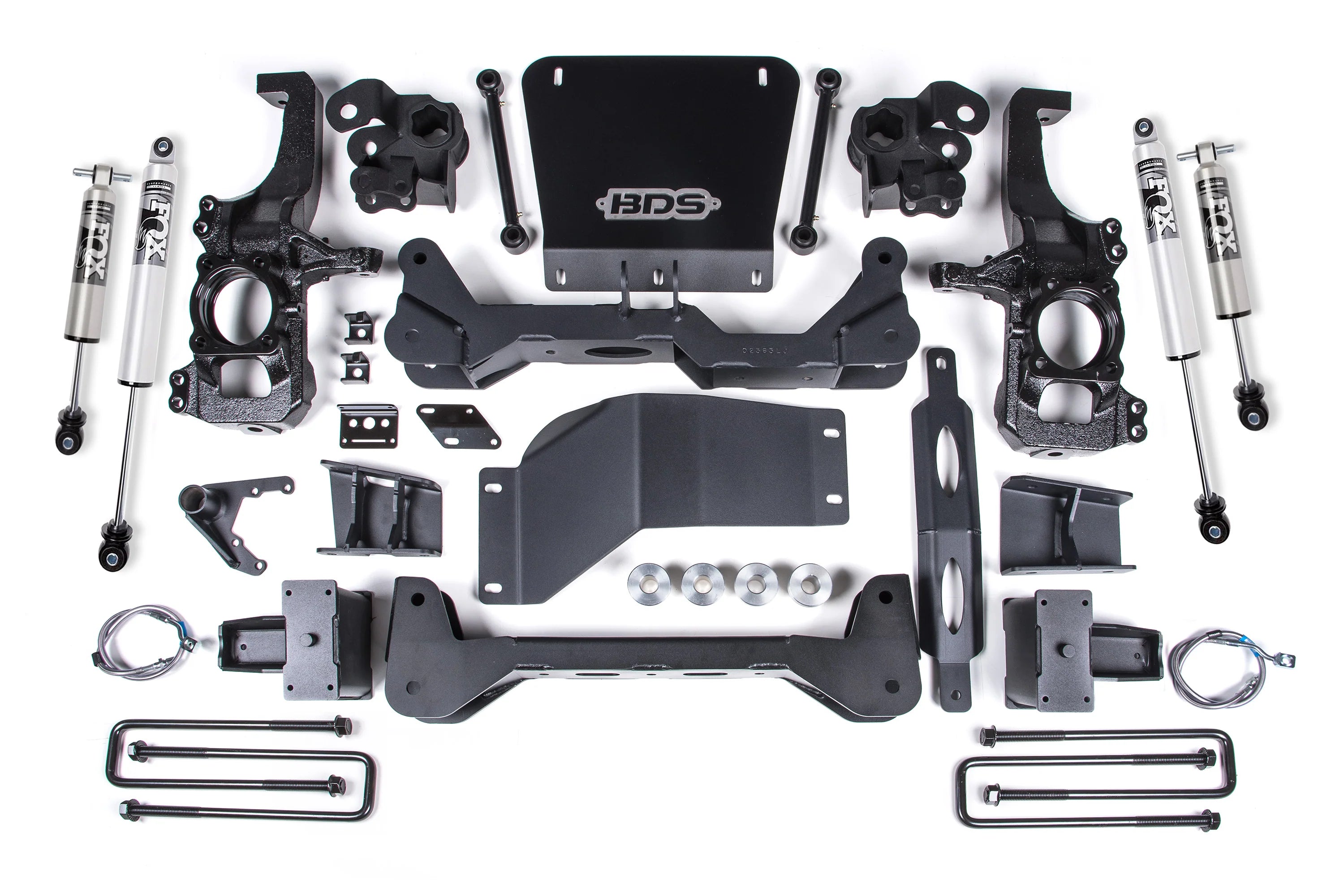 BDS 6.5 Inch Lift Kit FOX 2.5 HTO Performance Series Chevy Silverado GMC Sierra 2500HD 3500HD 4WD (2020–2026)