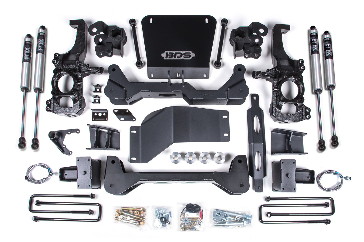 BDS 6.5 Inch Lift Kit for 2020-2026 Chevy Silverado or GMC Sierra 2500HD/3500HD 4WD