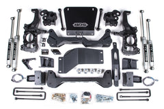 6.5 Inch Lift Kit | Chevy Silverado or GMC Sierra 2500HD/3500HD (20-26) 4WD - 5 Inch Block Kit With Overload / NX2 Nitro Series