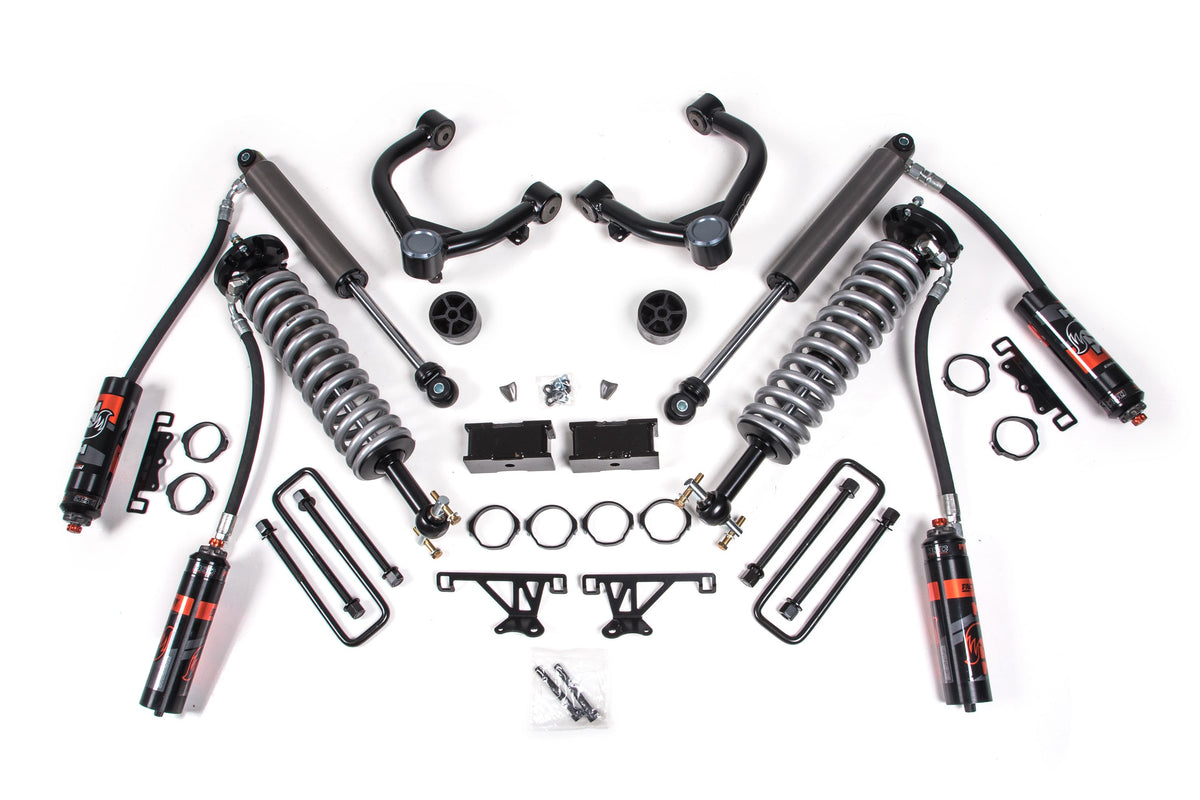 BDS 3.5 Inch Lift Kit with FOX Performance Elite Coil-Over for 2019-2024 Chevy Silverado or GMC Sierra 1500 4WD