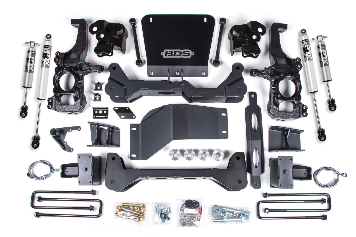 5 Inch Lift Kit | FOX 2.5 HTO Performance Series | Chevy Silverado or GMC Sierra 2500HD/3500HD (20-26) 4WD - With Factory Overload
