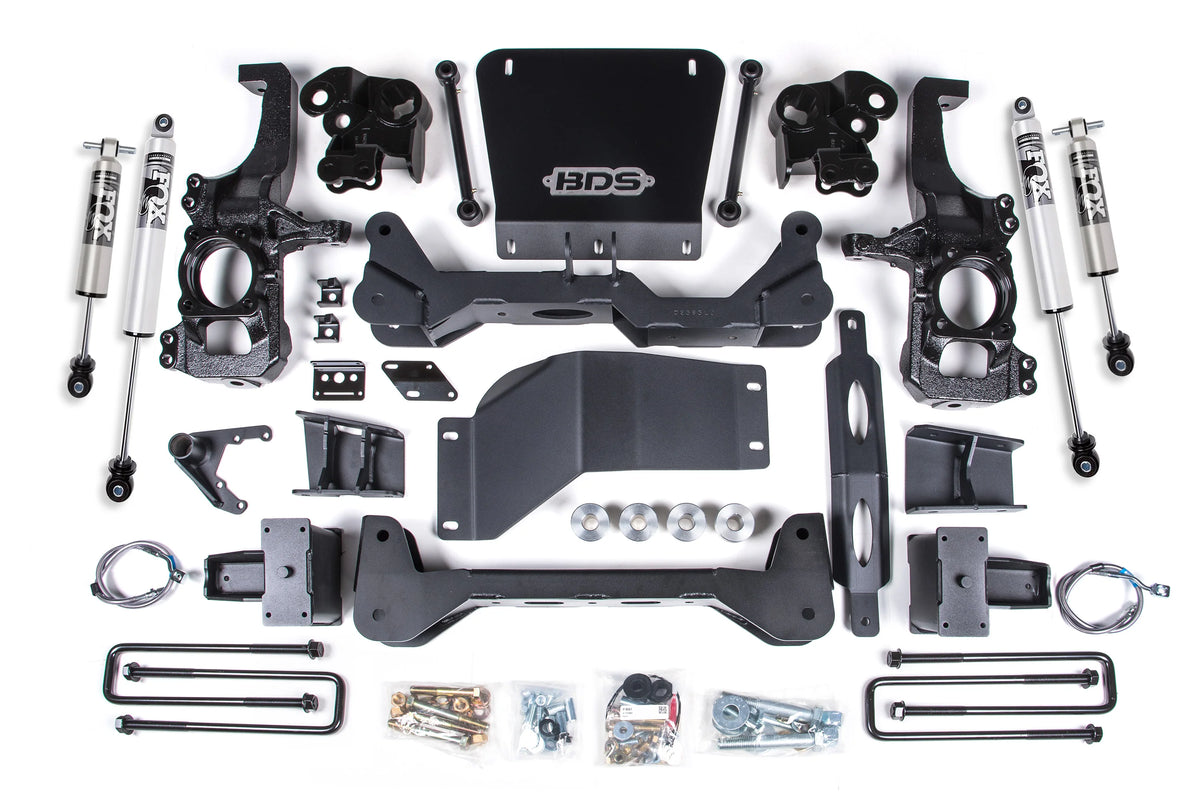 BDS 5 Inch Suspension Lift Kit FOX 2.5 HTO Chevy Silverado & GMC Sierra HD (2020-2026) 4WD