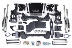 5 Inch Lift Kit | Chevy Silverado or GMC Sierra 2500HD/3500HD (20-26) 4WD - Block Kit With Factory Overload / NX2 Nitro Series