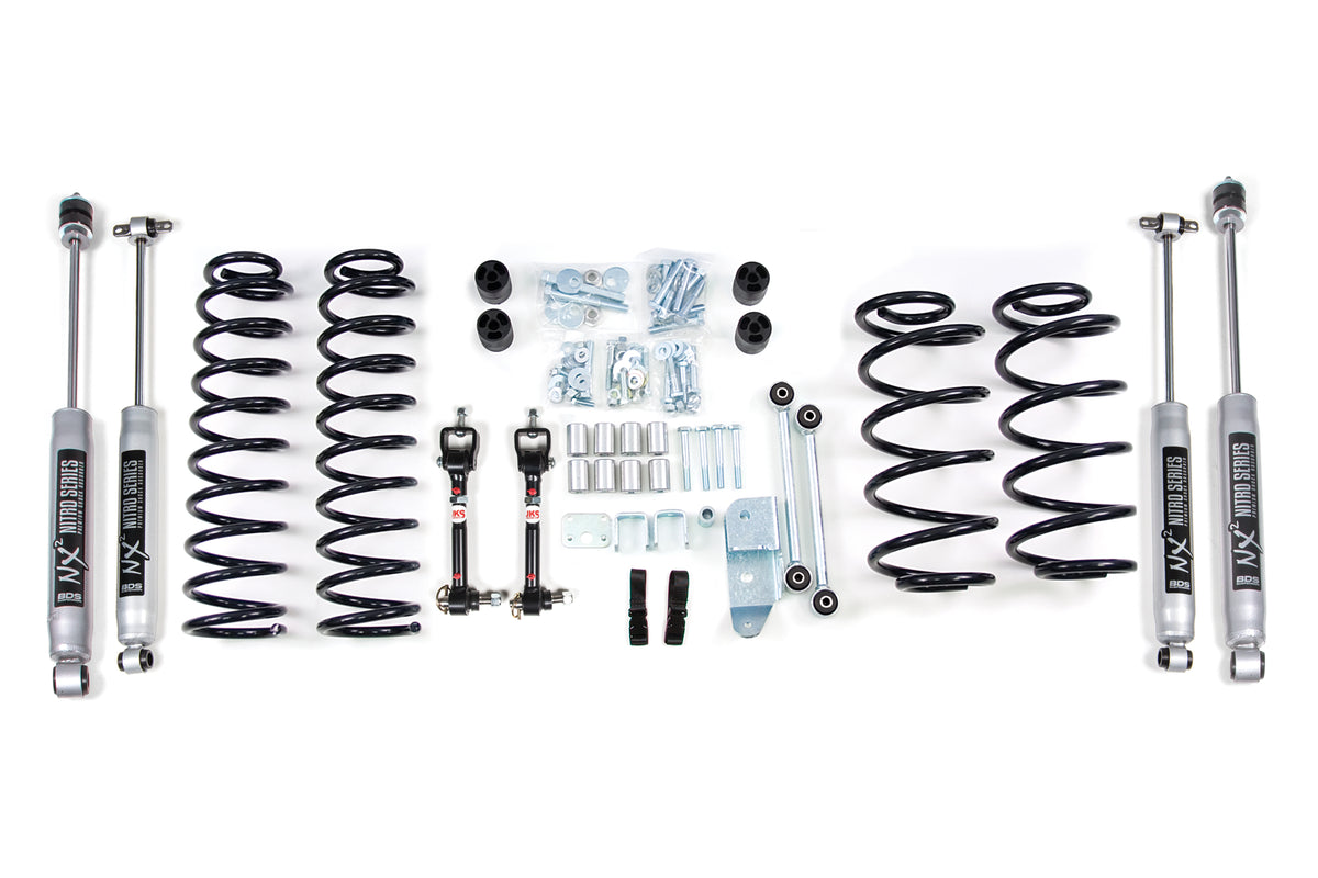 3 Inch Lift Kit | Jeep Wrangler TJ (97-02) - NX2 Nitro Series