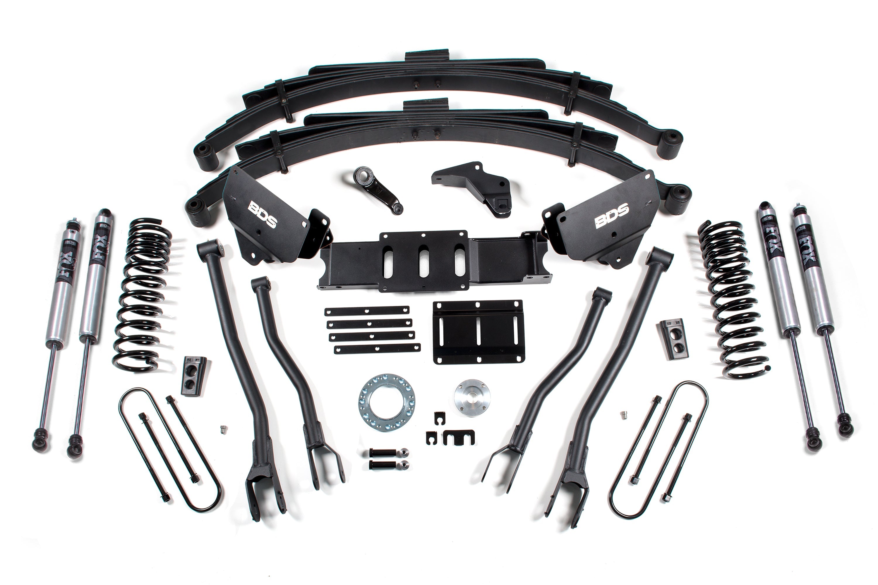 BDS Suspension 6 Inch 4-Link Suspension Lift Kit Ram 3500 4WD Diesel (2013–2018)