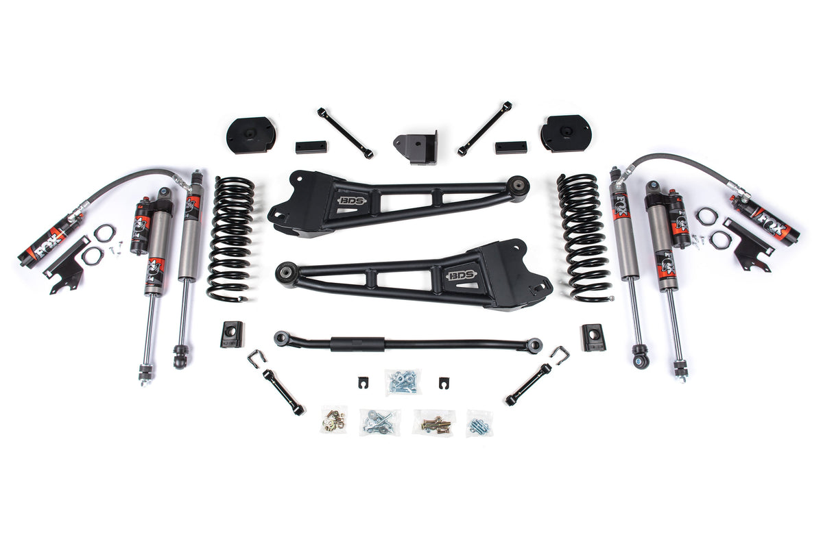 BDS 3 Inch Lift Kit w/ Radius Arm for 2013-2018 Ram 3500 4WD Diesel