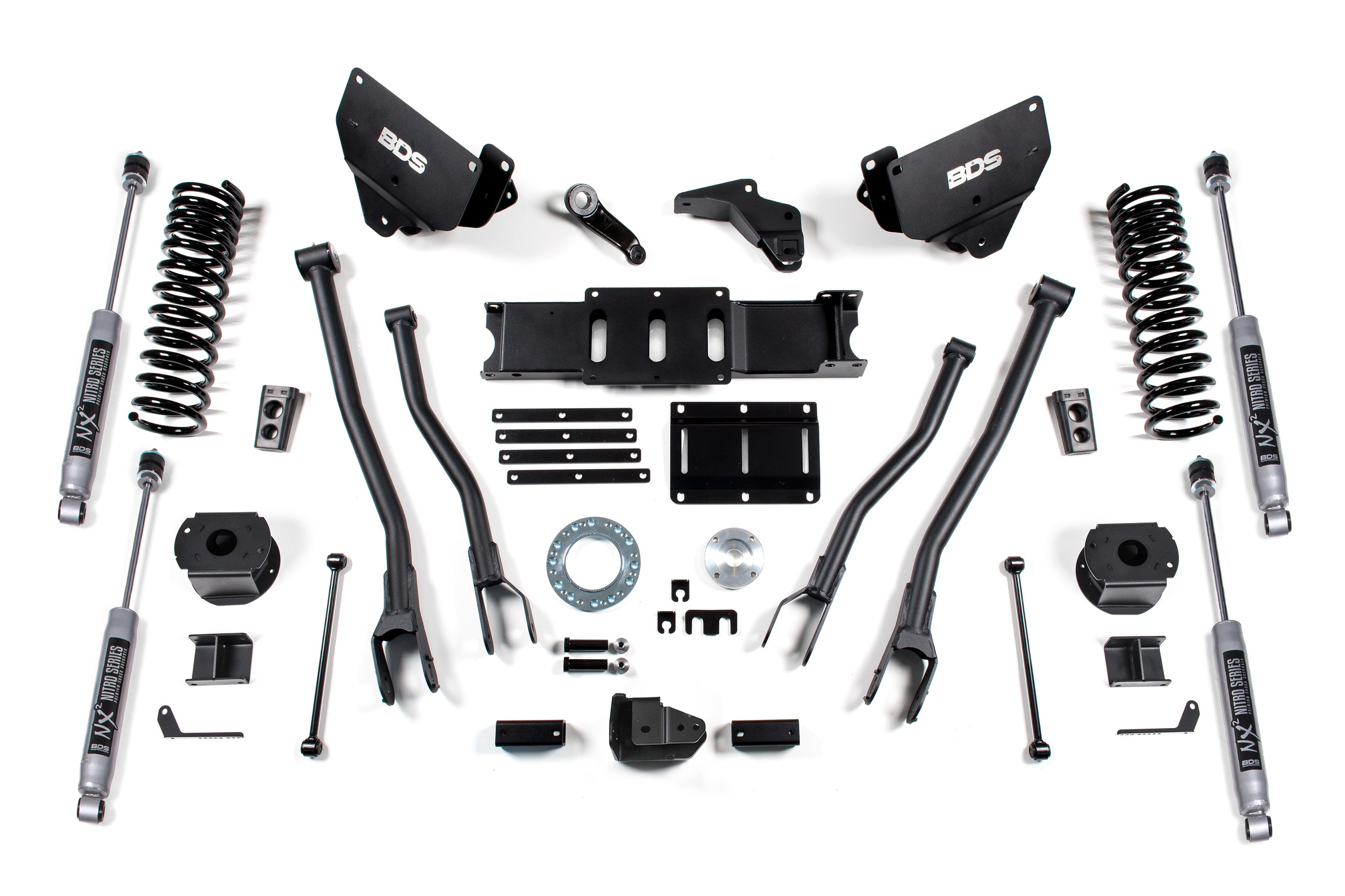 6 Inch Lift Kit w/ 4-Link | Ram 2500 w/ Rear Air Ride (14-18) 4WD | Diesel - NX2 Nitro Series
