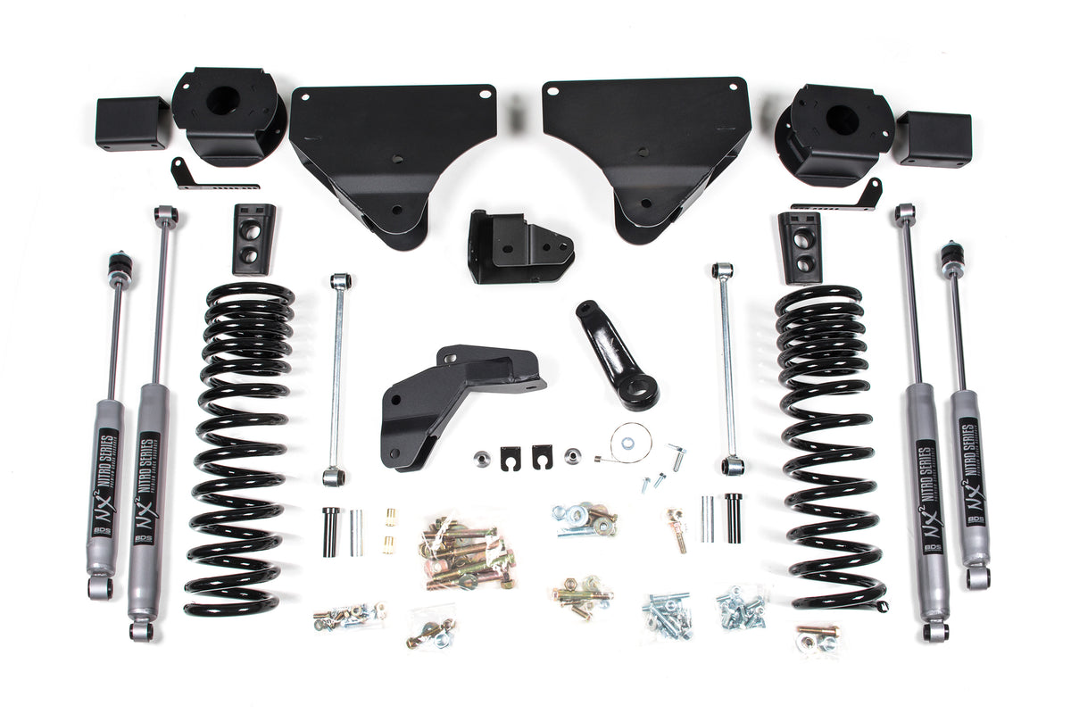 4 Inch Lift Kit | Ram 2500 w/ Rear Air Ride (14-18) 4WD | Diesel - NX2 Nitro Series