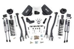 BDS 4 Inch Lift Kit w/ 4-Link for 2014-2018 Ram 2500 w/ Rear Air Ride 4WD Gas