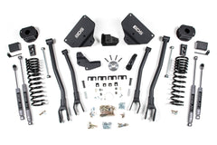 BDS 4 Inch Lift Kit w/ 4-Link for 2014-2018 Ram 2500 w/ Rear Air Ride 4WD Gas