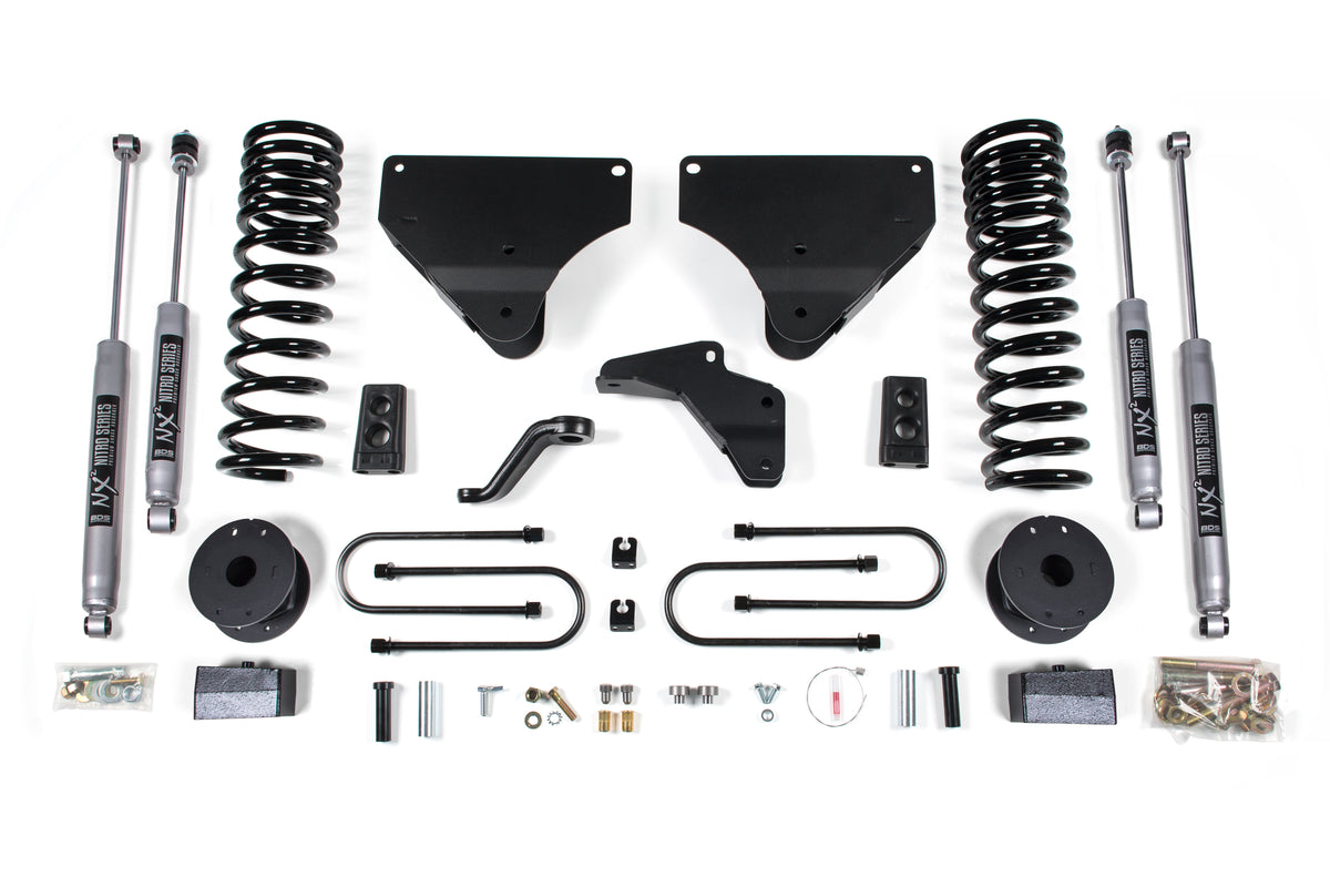 4 Inch Lift Kit | Ram 3500 w/ Rear Air Ride (13-18) 4WD | Diesel - NX2 Nitro Series