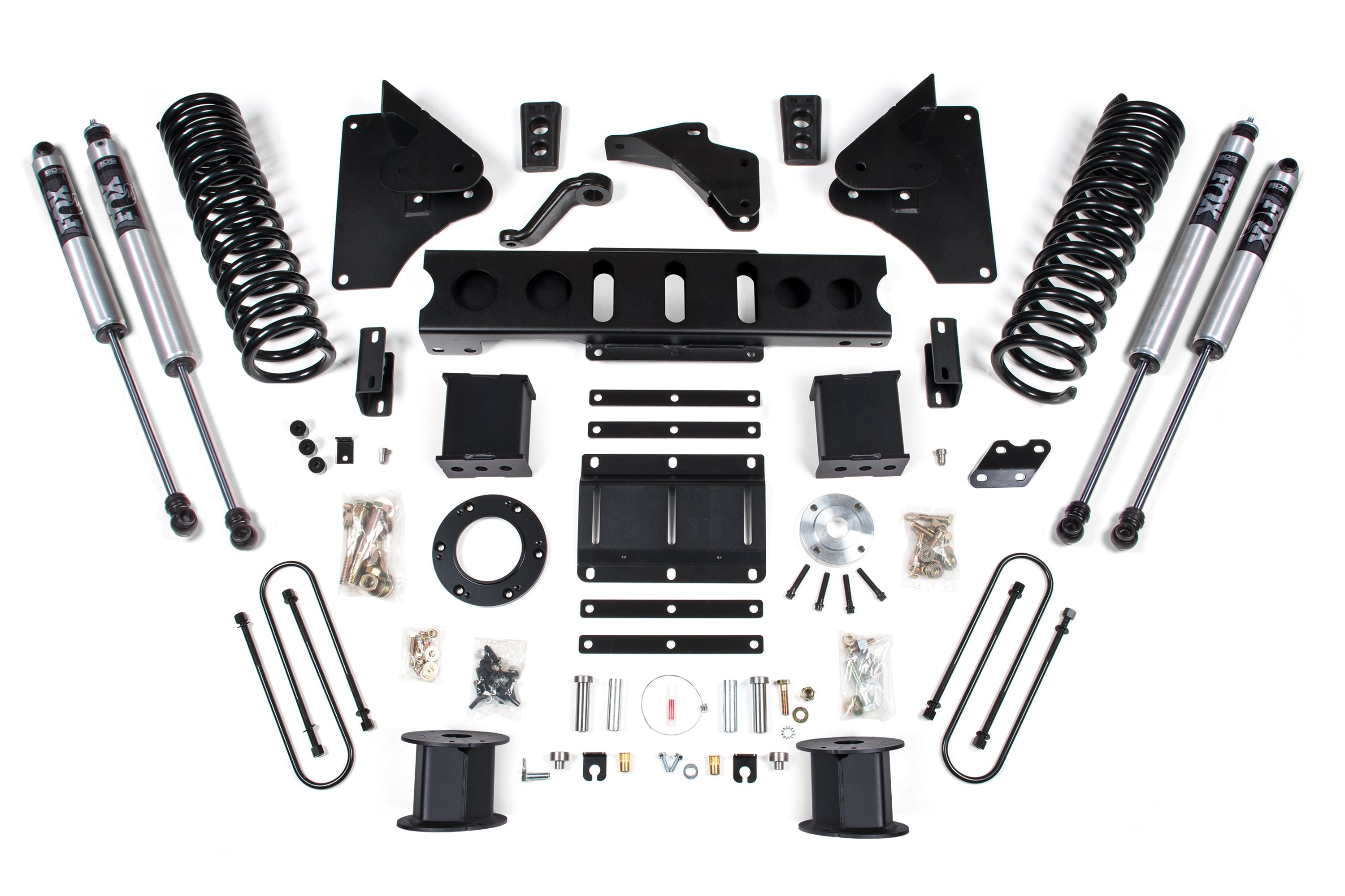BDS Suspension 6 Inch Lift Kit Ram 3500 4WD Diesel w/ Rear Air Ride (2013-2018)