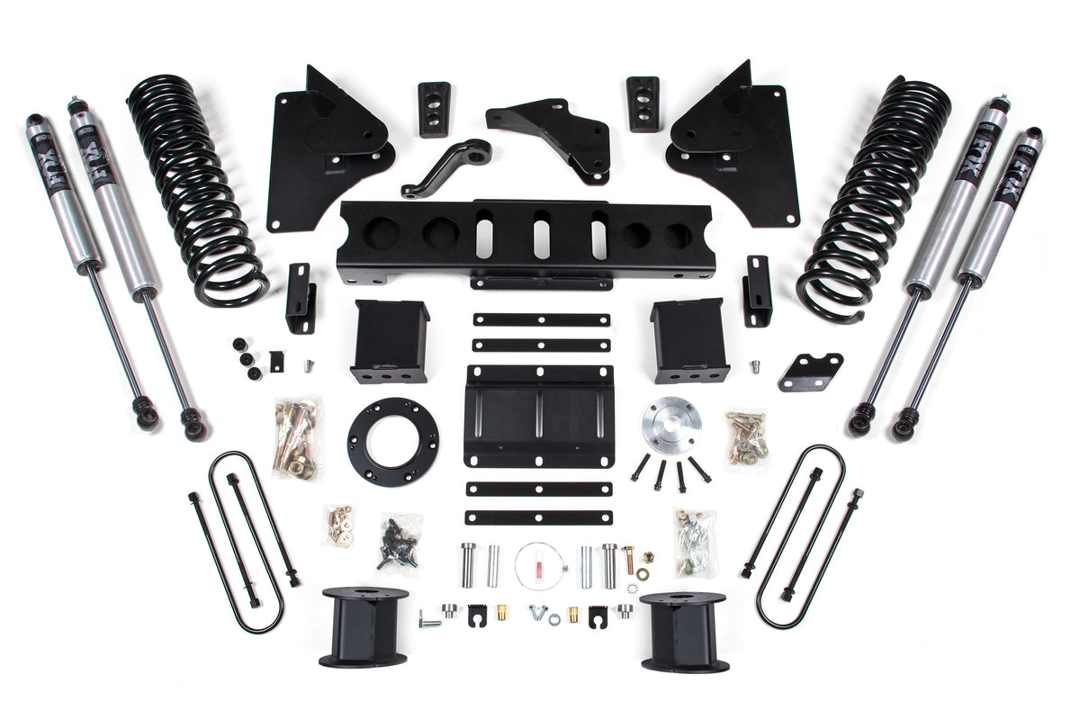 BDS Suspension 6 Inch Lift Kit Ram 3500 4WD Diesel w/ Rear Air Ride (2013-2018)