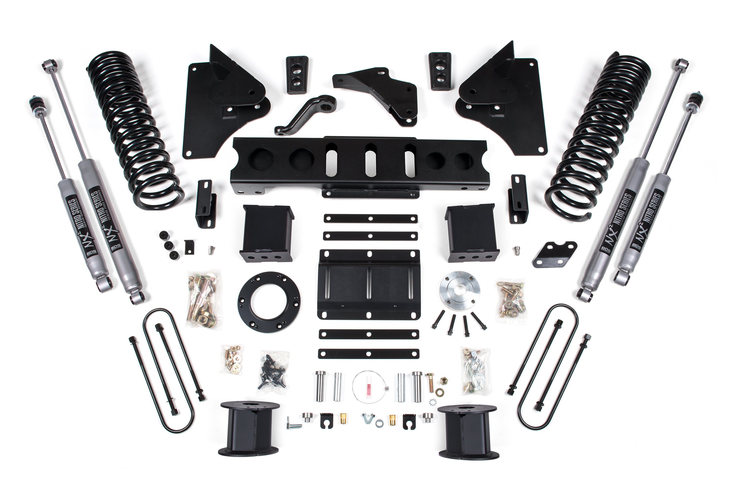 6 Inch Lift Kit | Ram 3500 w/ Rear Air Ride (13-18) 4WD | Diesel - 8 Bolt / FOX 2.0 Performance Series
