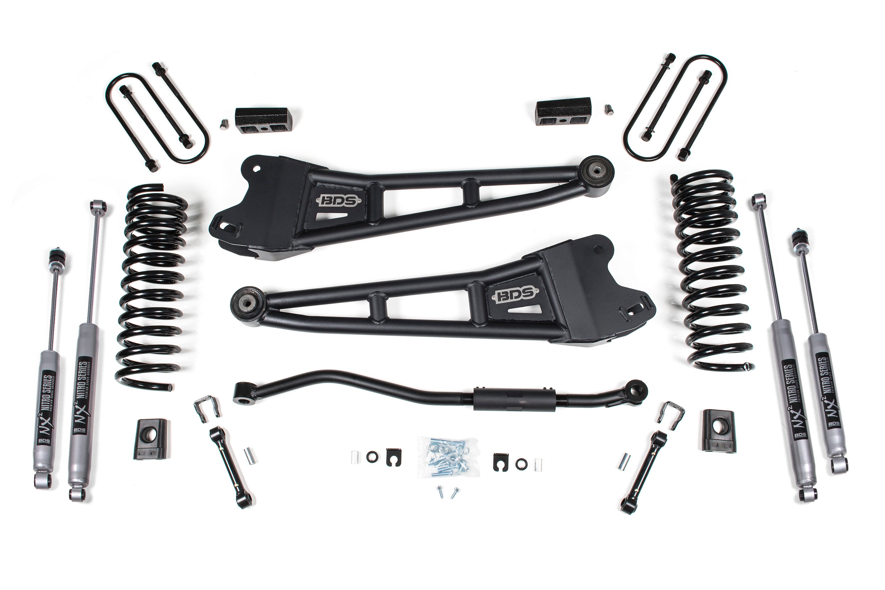 3 Inch Lift Kit w/ Radius Arm | Ram 3500 (19-24) 4WD | Diesel - Without Factory Rear Overload Leaf / FOX 2.0 Performance Series