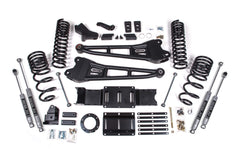 4 Inch Lift Kit w/ Radius Arm | Ram 2500 (19-26) 4WD | Gas - FOX 2.0 Performance Series