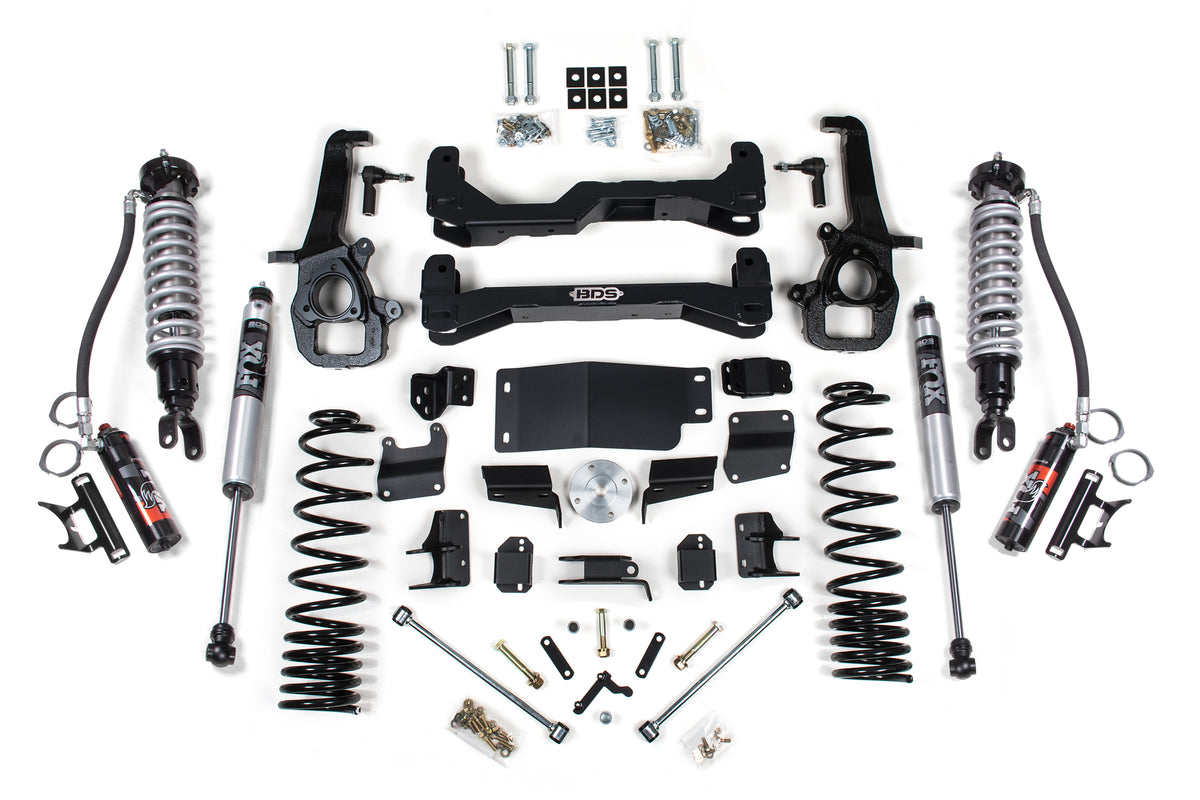 3 Inch Lift Kit | FOX 2.5 Performance Elite Coil-Over | Ram 1500 Rebel (19-24) 4WD - FOX 2.0 Performance Series / Large Bore