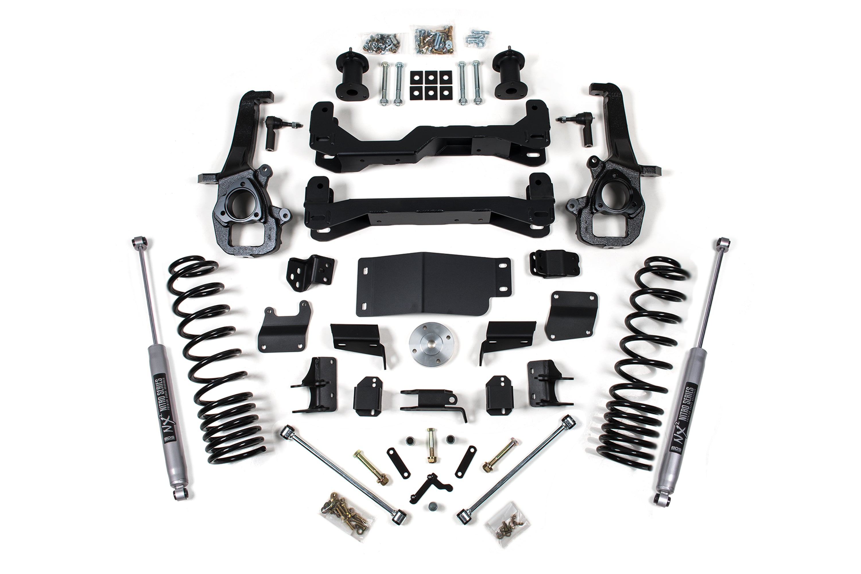 4 Inch Lift Kit | Ram 1500 (19-24) 4WD - FOX 2.0 Performance Series / Large Bore