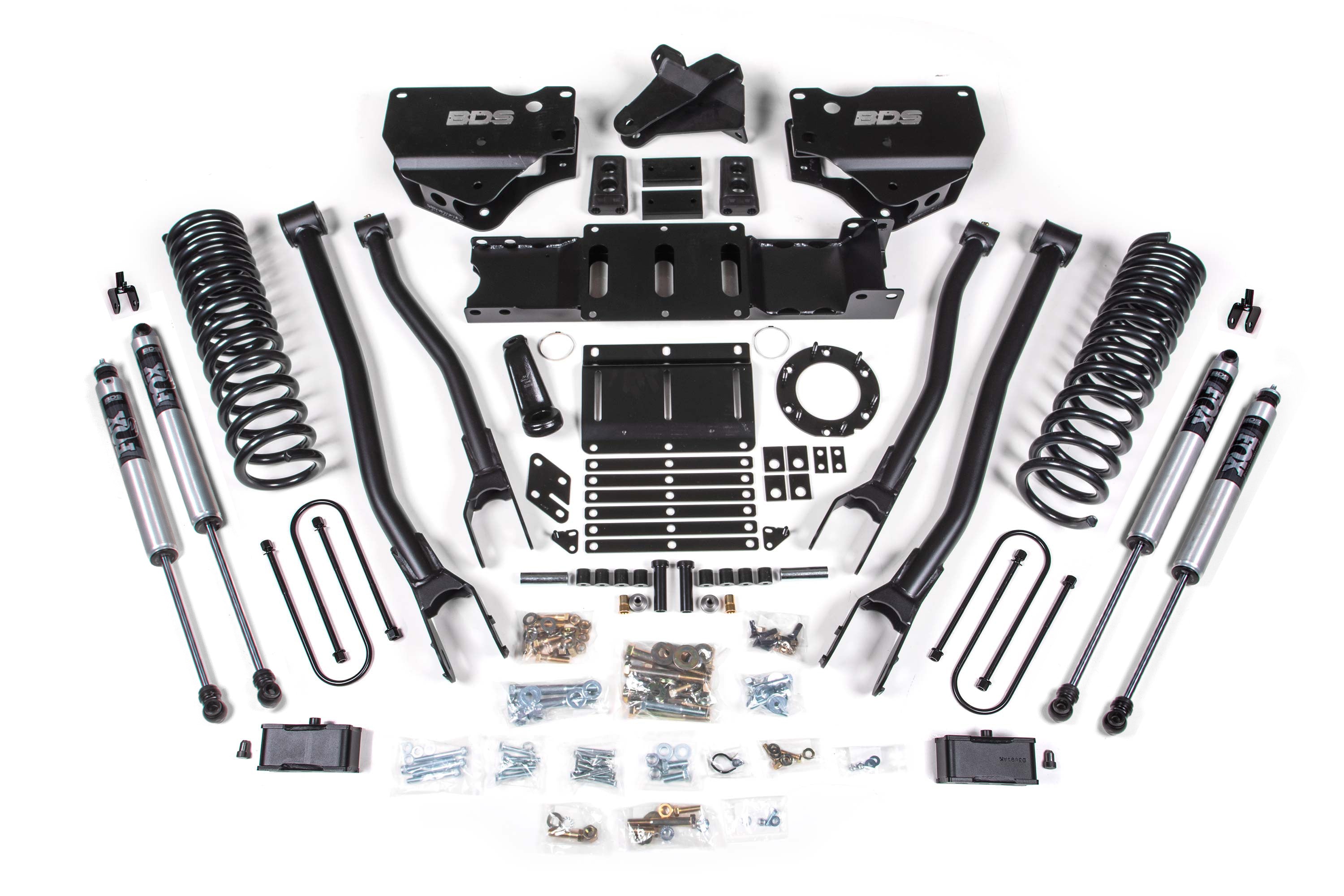 BDS 4 Inch 4-Link Lift Kit Ram 3500 Gas 4WD (2019–2023)