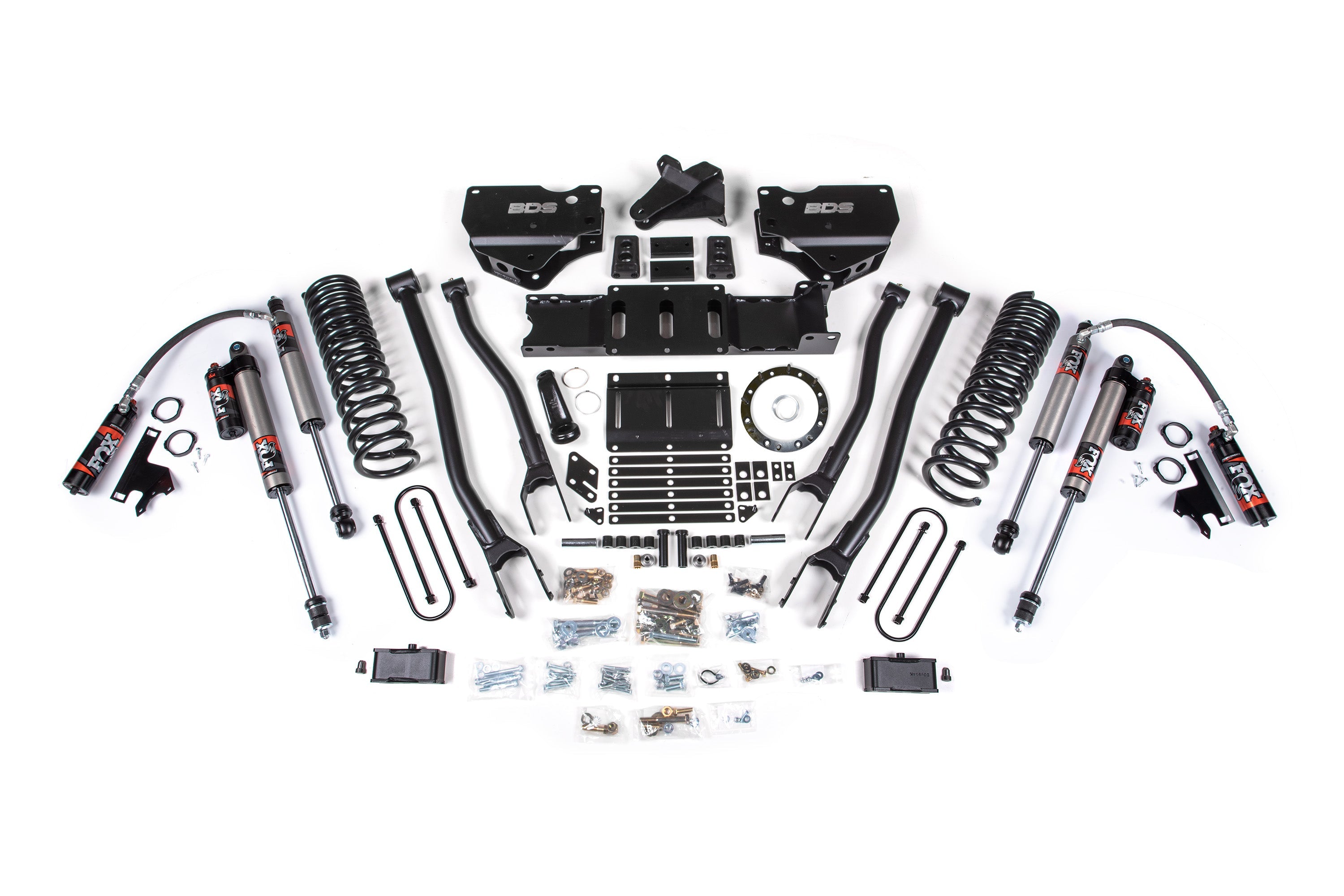 BDS 4 Inch Lift Kit w/ 4-Link for 2019-2023 Ram 3500 4WD Diesel