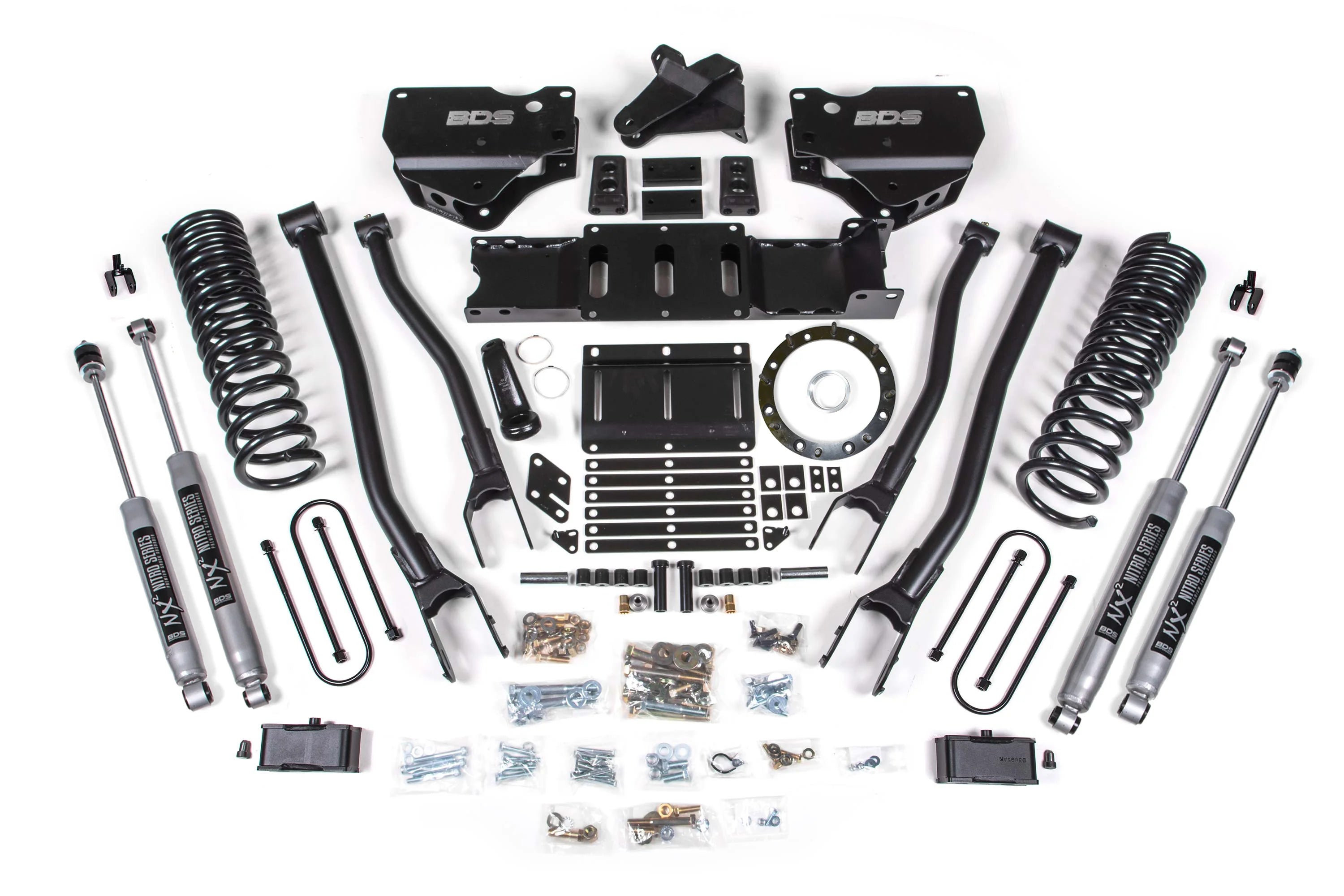 BDS 4 Inch 4-Link Lift Kit for Ram 3500 Diesel 4WD (2019–2024)