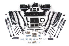 BDS Suspension NX2 Series 4 Inch 4-Link Lift Kit Ram 3500 4WD Gas (2019-2023)