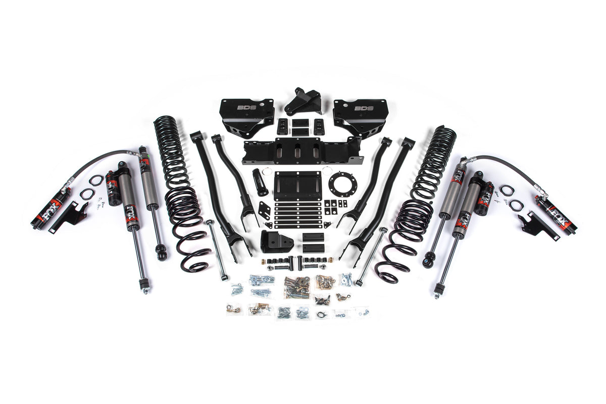 BDS Suspension 4 Inch 4-Link Lift Kit Ram 2500 4WD Gas (2019-2026)