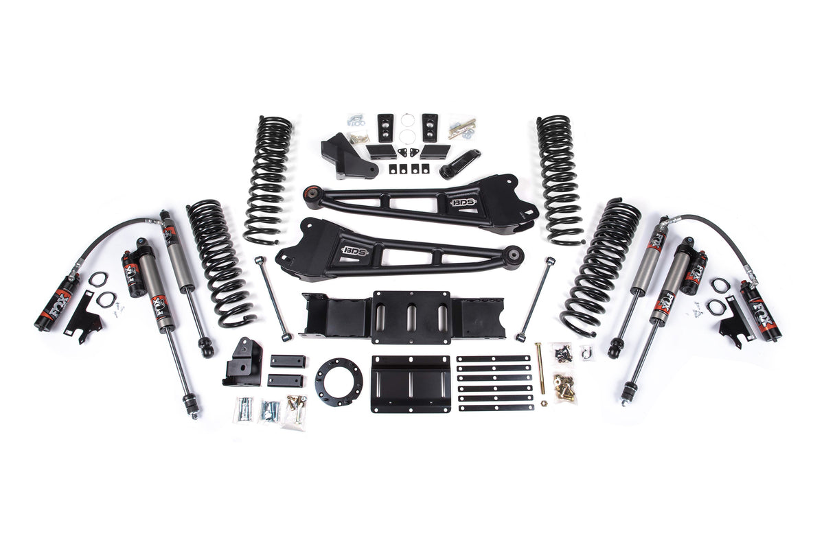 BDS Suspension 6 Inch Radius Arm Suspension Lift Kit Ram 2500 4WD Diesel (2019–2024)