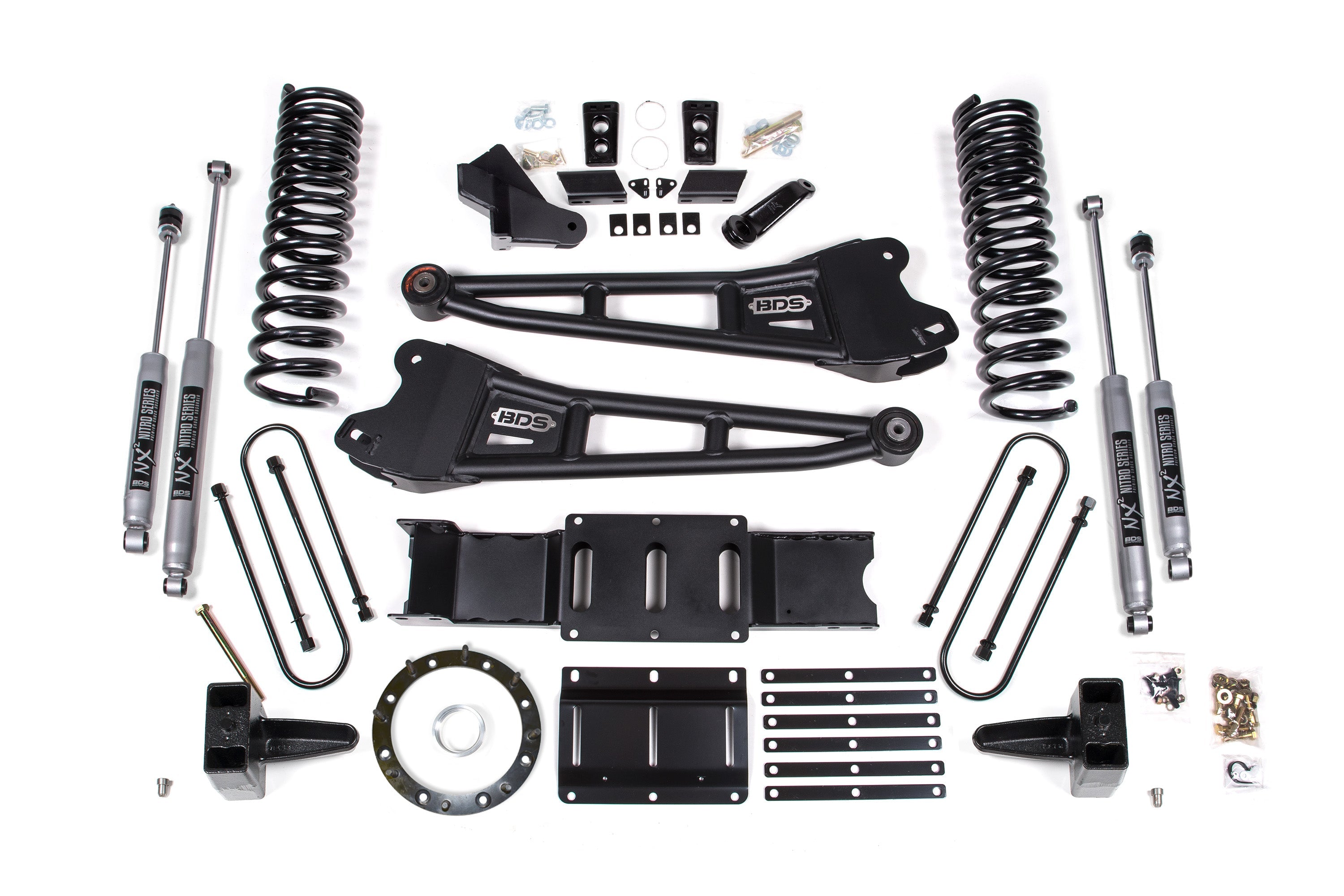 BDS Suspension NX2 6 Inch Radius Arm Lift Kit Ram 3500 4WD Diesel (2019-2024)