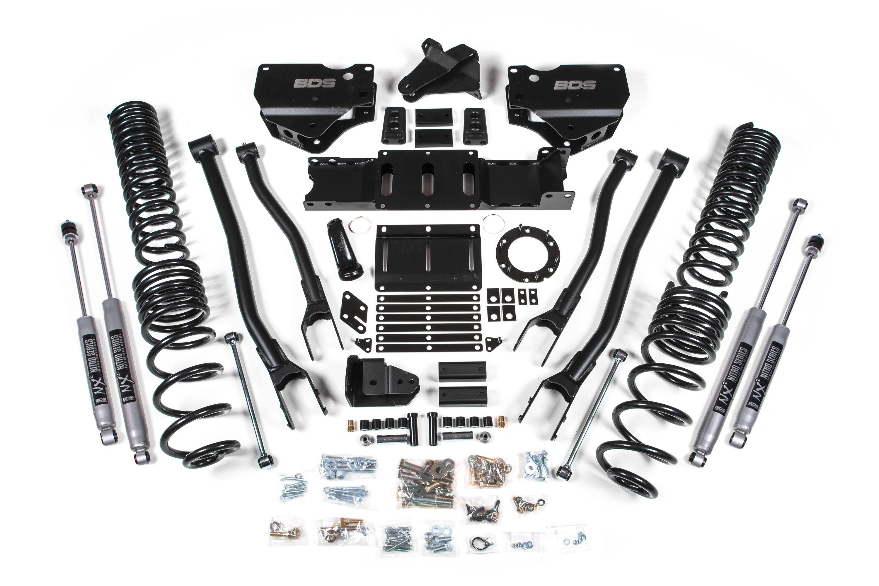 6 Inch Lift Kit w/ 4-Link | Ram 2500 (19-24) 4WD | Diesel - NX2 Nitro Series