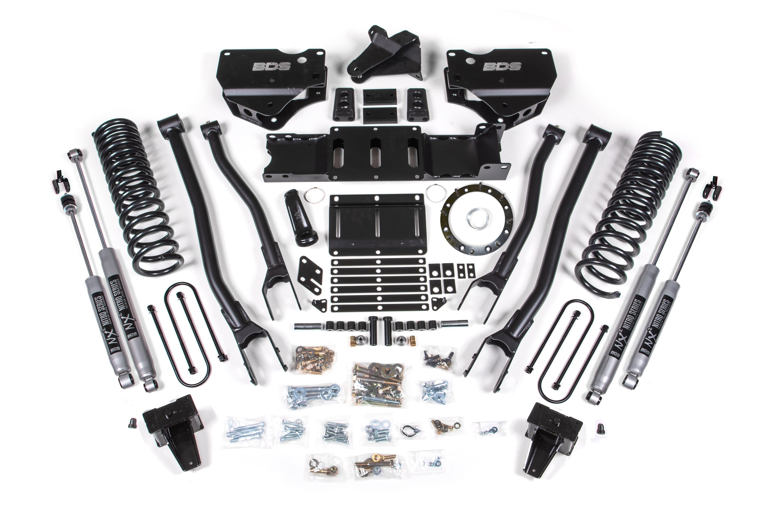 BDS 6 Inch 4-Link Lift Kit Ram 3500 Diesel 4WD (2019–2024)