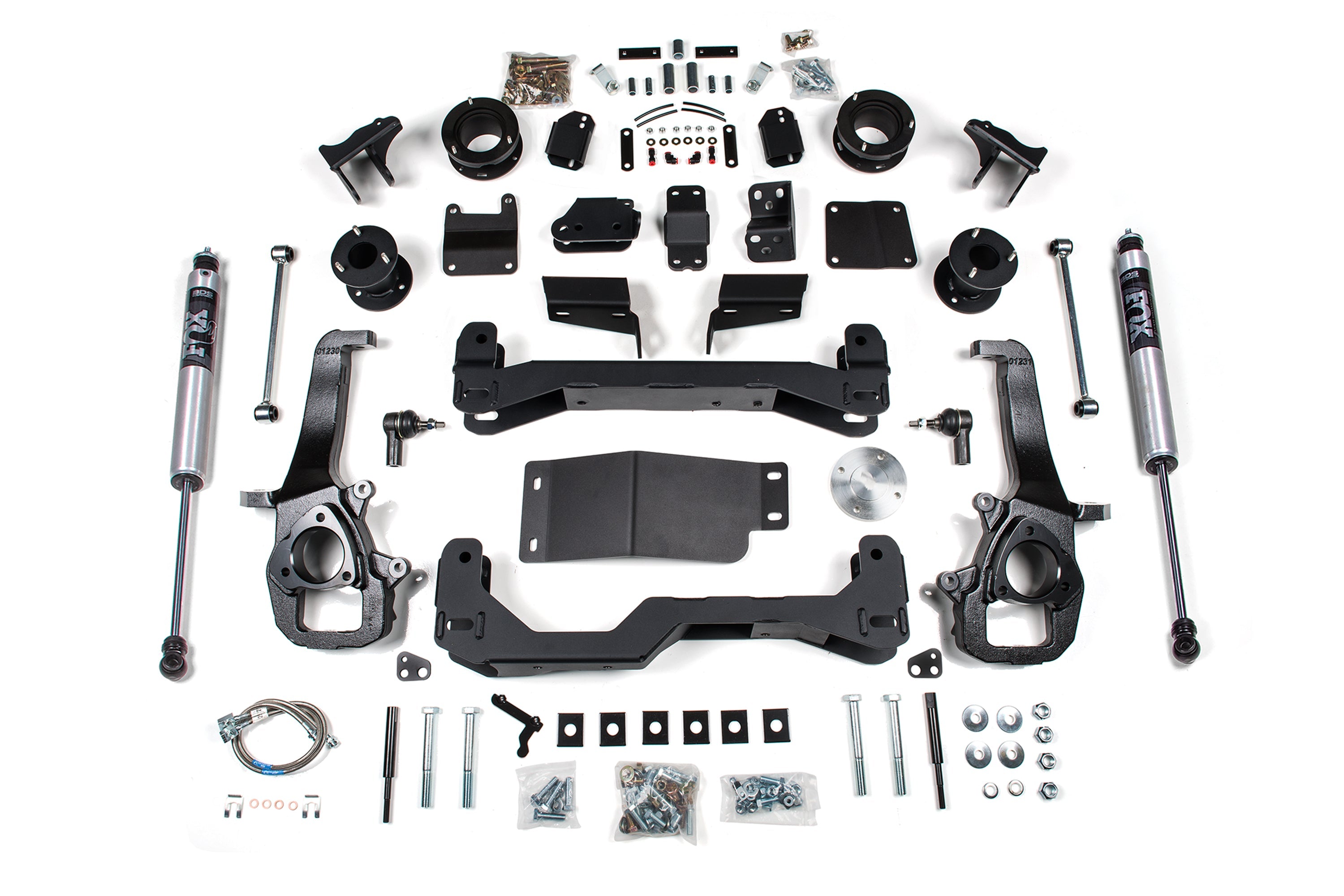 BDS 4 Inch Lift Kit Ram 1500 Air Ride 4WD (2019–2024)