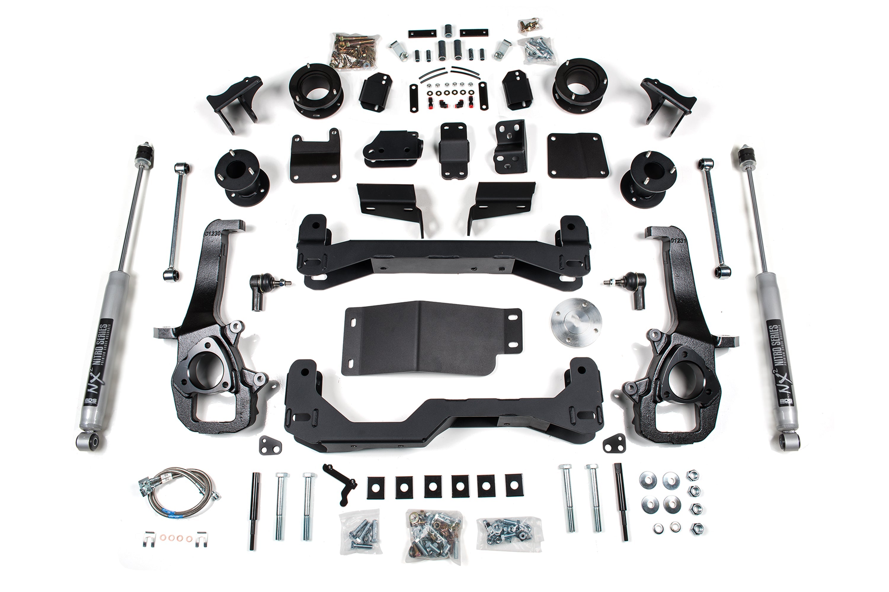 BDS 4 Inch Lift Kit Ram 1500 Air Ride 4WD (2019–2024)