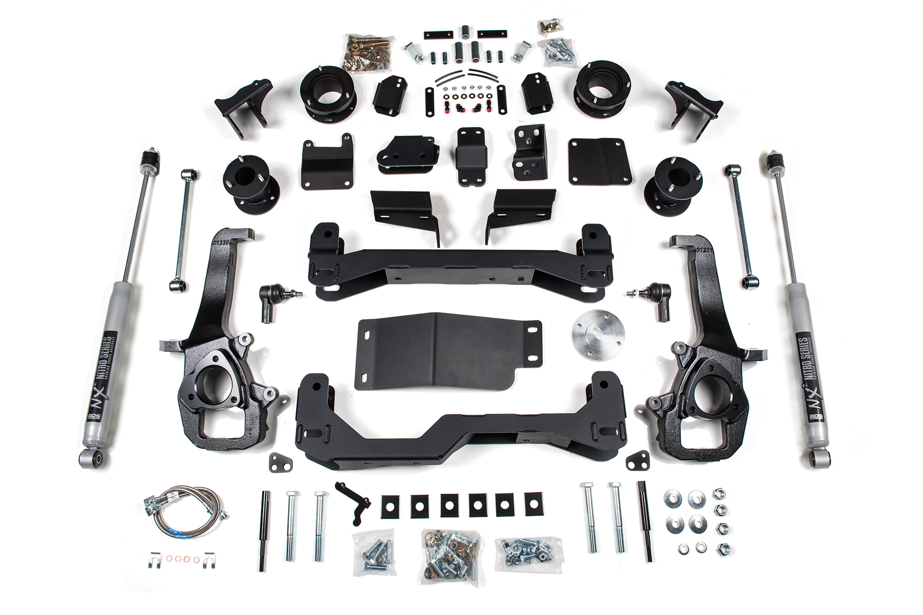 4 Inch Lift Kit | Ram 1500 w/ Air Ride (19-24) 4WD - NX2 Nitro Series / Large Bore