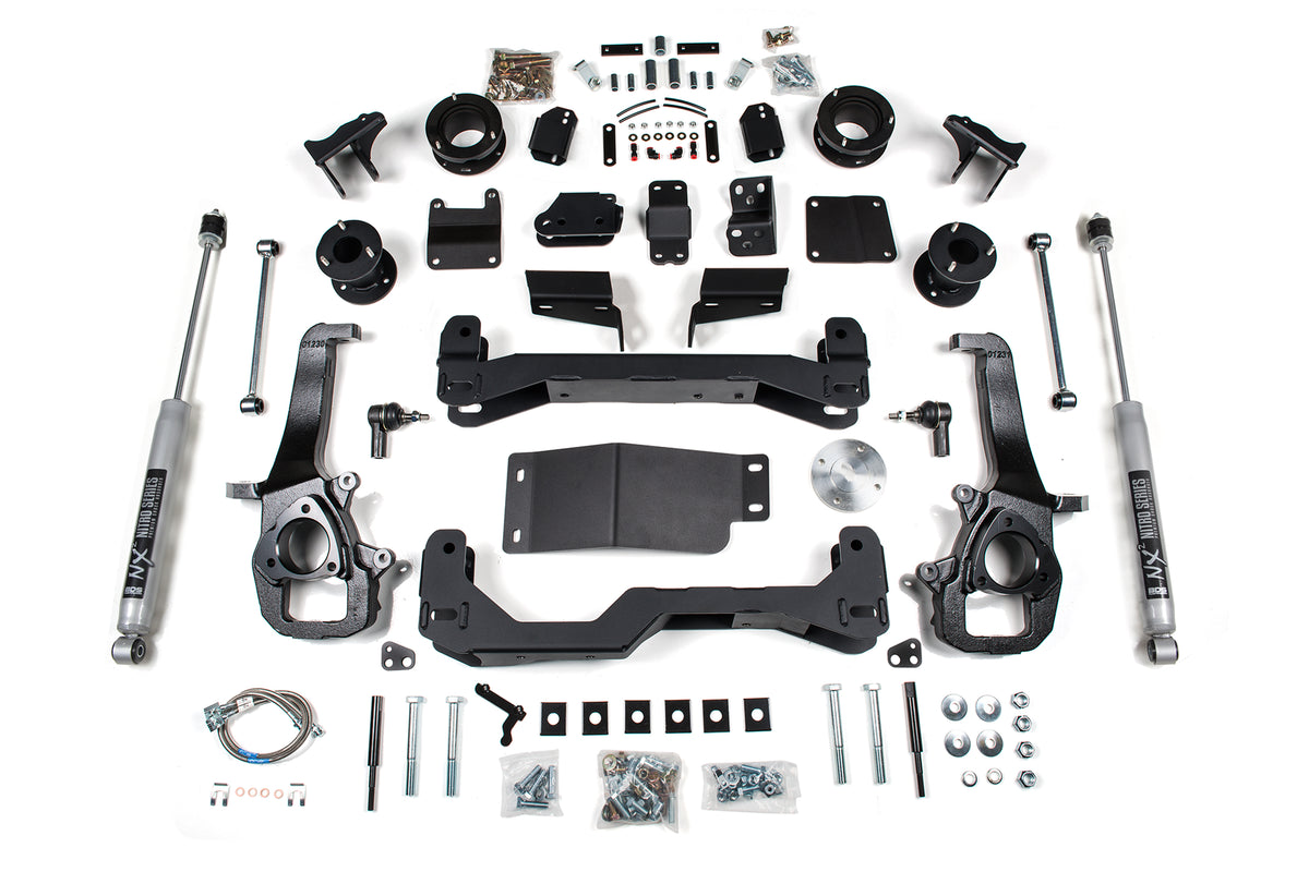 4 Inch Lift Kit | Ram 1500 w/ Air Ride (19-24) 4WD - FOX 2.0 Performance Series / Large Bore