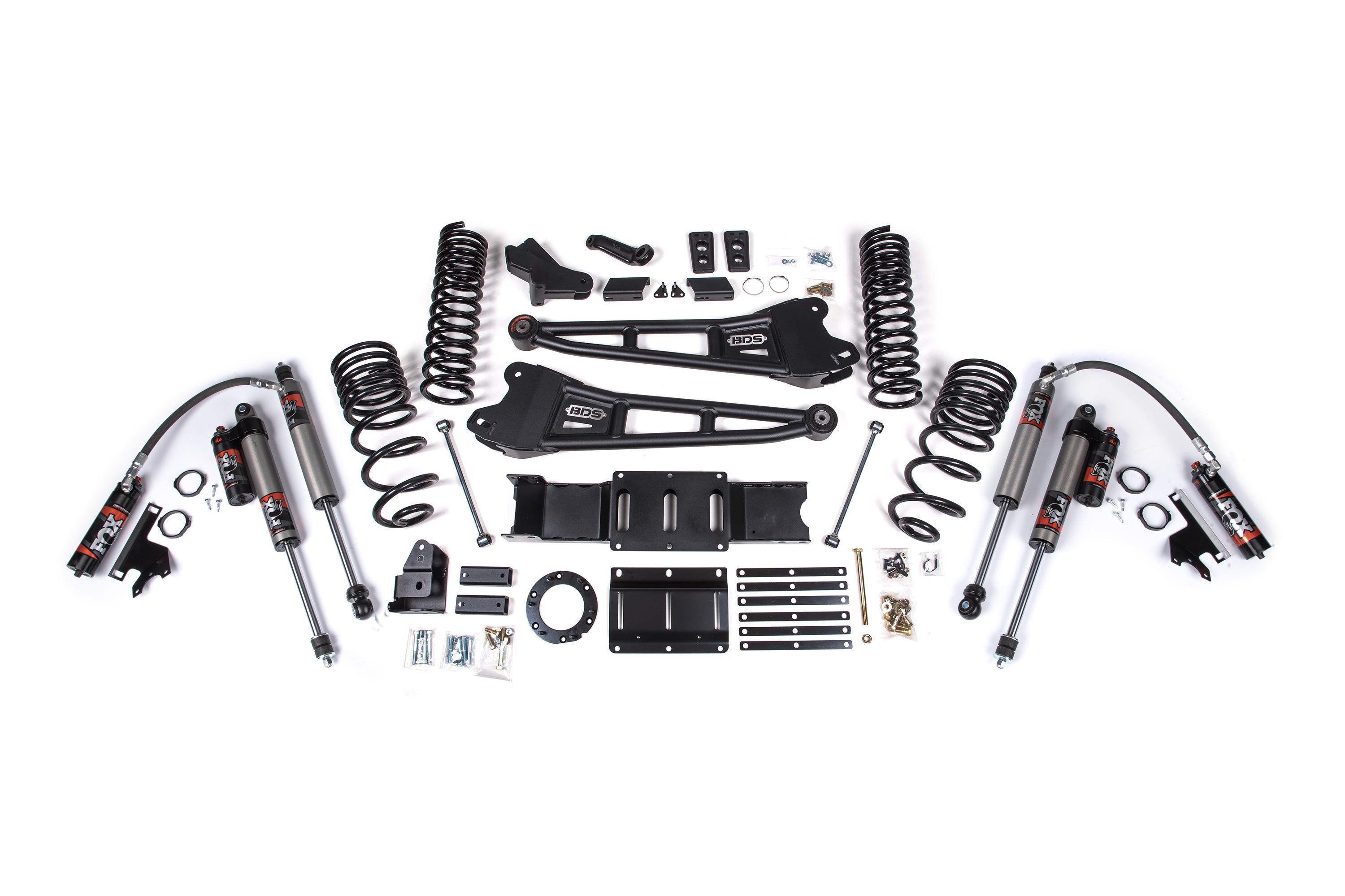 BDS Suspension 4 Inch Lift Kit w/ Radius Arm Ram 2500 4WD Gas (2019-2026)
