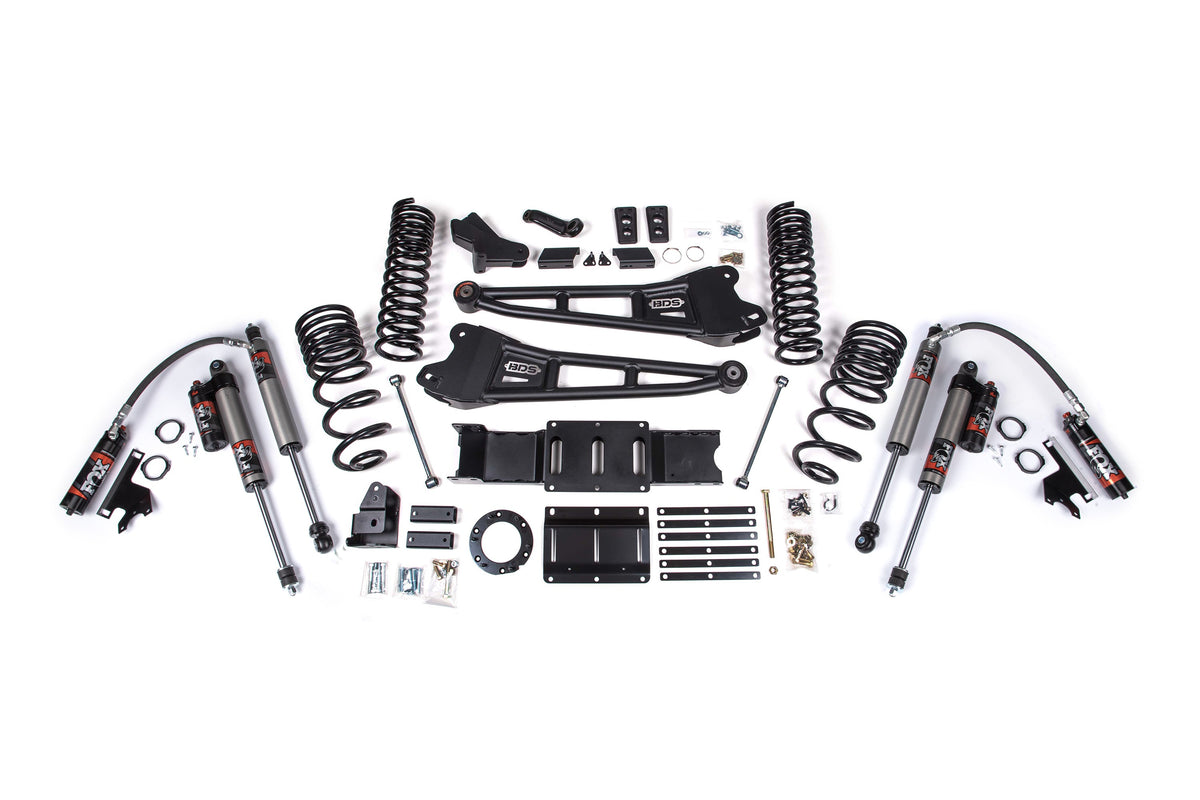 BDS Suspension 4 Inch Lift Kit w/ Radius Arm Ram 2500 4WD Gas (2019-2026)