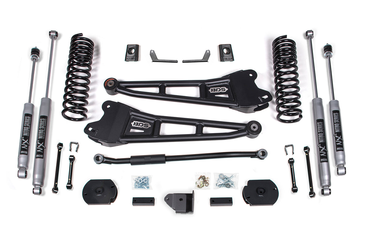 3 Inch Lift Kit | Ram 2500 w/ Rear Air Ride (19-24) 4WD | Diesel - NX2 Nitro Series