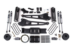 BDS Suspension 4 Inch Lift Kit w/ Radius Arm Ram 3500 Rear Air Ride 4WD Diesel (2019-2024)
