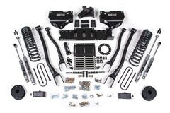BDS 4 Inch Lift Kit 4-Link Ram 3500 Rear Air Ride Diesel 4WD (2019–2024)