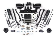 BDS 4 Inch Lift Kit 4-Link Ram 3500 Rear Air Ride Diesel 4WD (2019–2024)