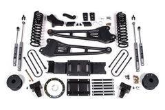 5.5 Inch Lift Kit w/ Radius Arm | Ram 3500 w/ Rear Air Ride (19-24) 4WD | Gas - NX2 Nitro Series