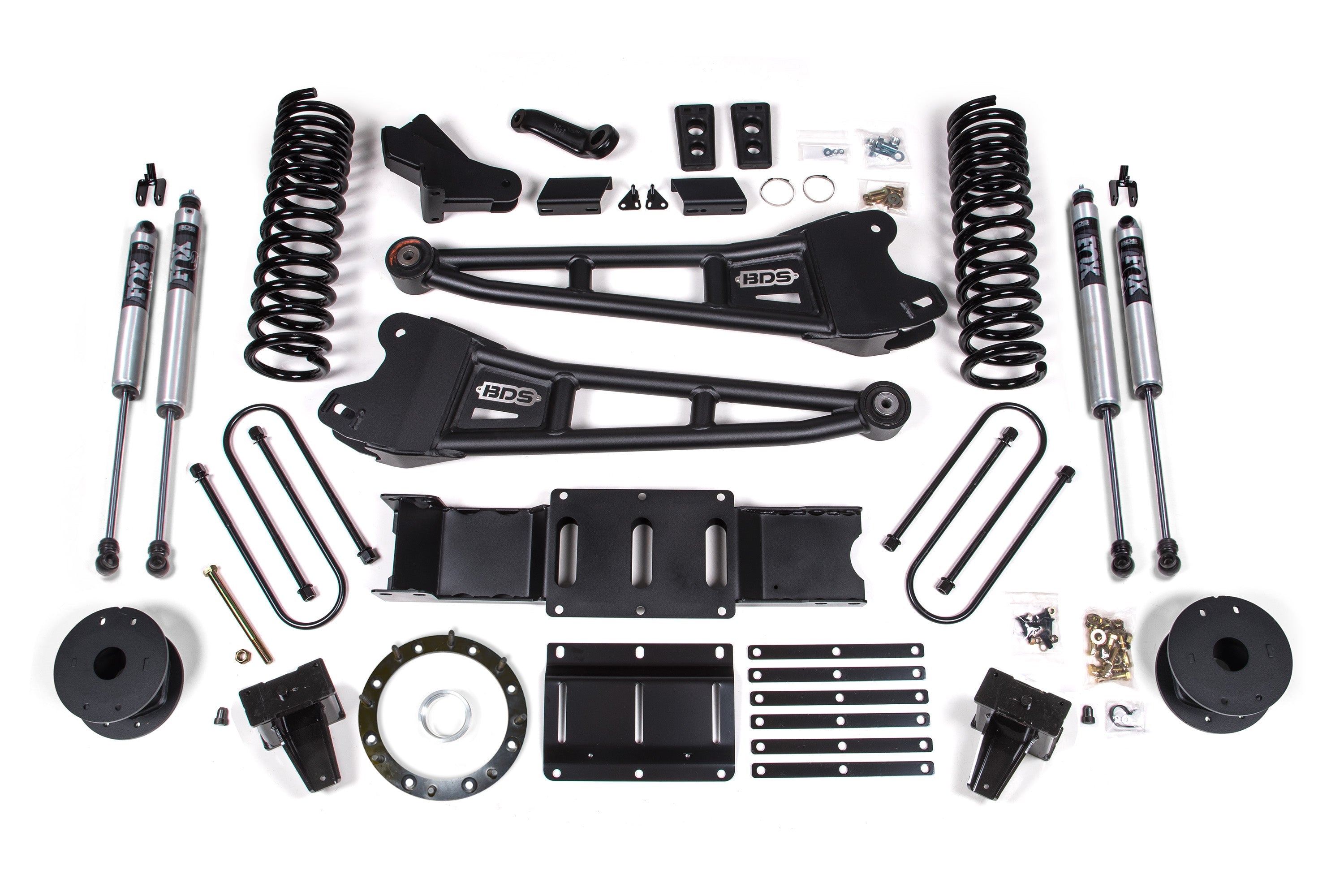 BDS 6 Inch Radius Arm Lift Kit Ram 3500 Diesel w/ Rear Air Ride 4WD (2019–2024)